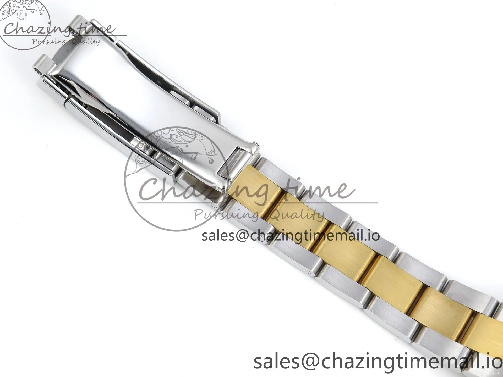 MiroTime 0511 Cozy DateJust 31 278273 ARF 1:1 Best Edition 904L Steel Gray Roman Diamonds Dial on SS YG Oyster Bracelet ETA 575